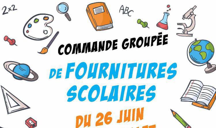 Coopérative: Commande groupée de fournitures scolaires