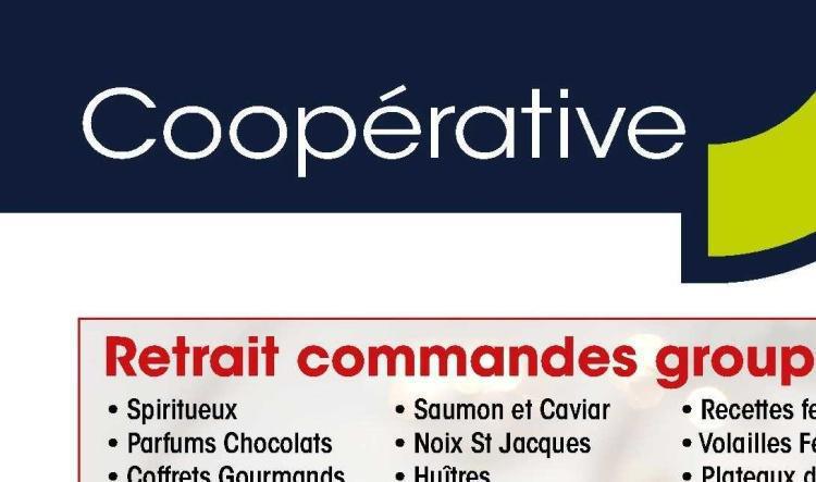 Coopérative: Retrait des commandes groupées