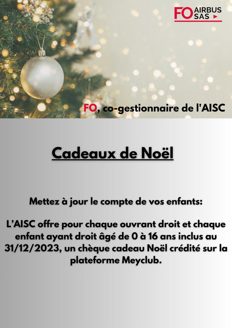 Hebdo « inFO AISC/AISA » – Semaine 37, septembre 2023.