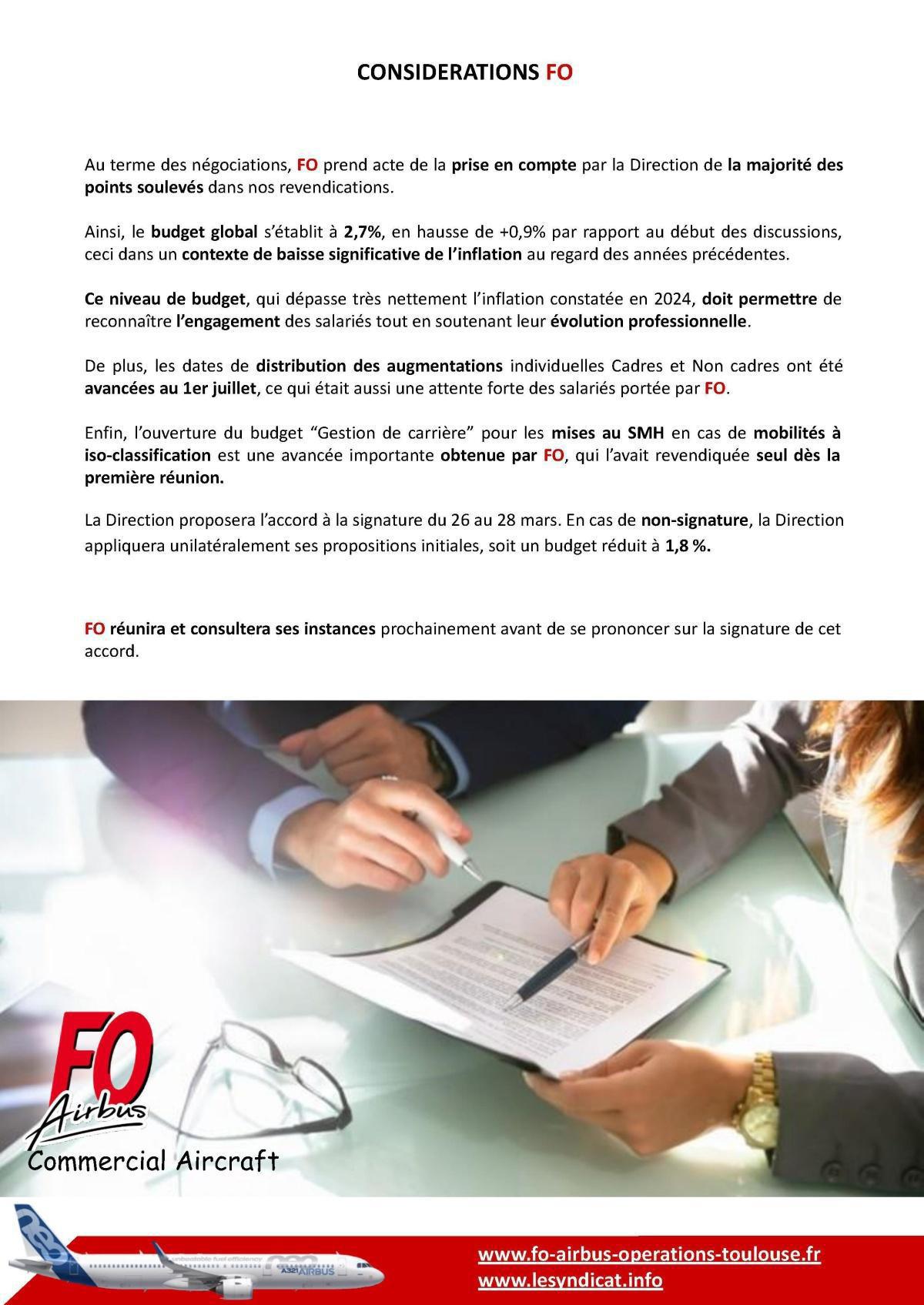 Politique salariale 2025/2026 : 3è et dernière réunion