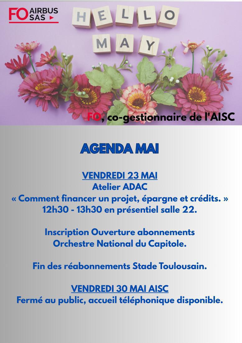 Hebdo « inFO AISC/AISA » – Semaine 18, mai 2025.