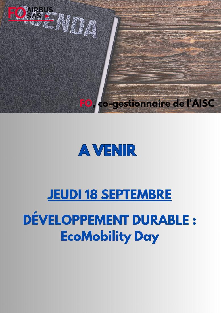 Hebdo « inFO AISC/AISA » – Semaine 27, juillet/août 2025.
