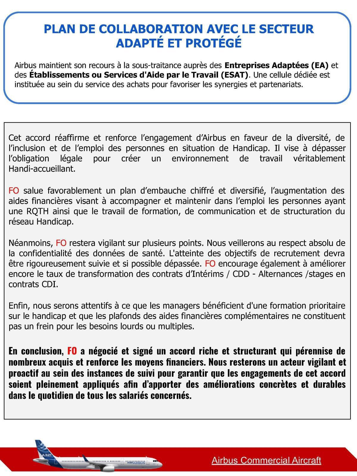 FO signe le nouvel accord HANDICAP