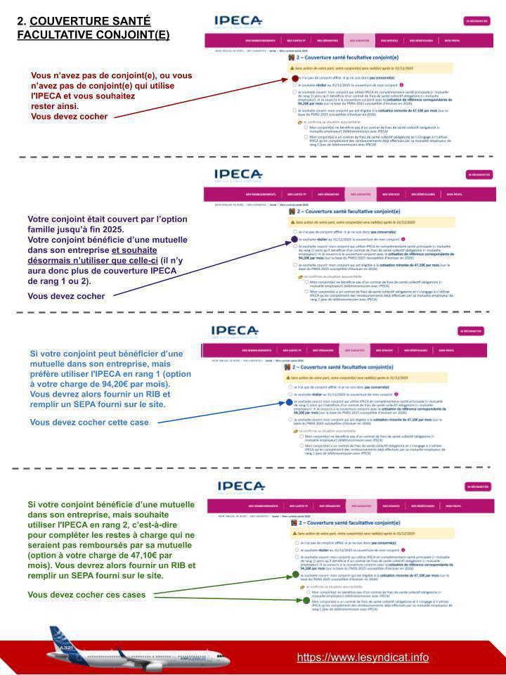 Mutuelle IPECA 2026 : le tuto de FO