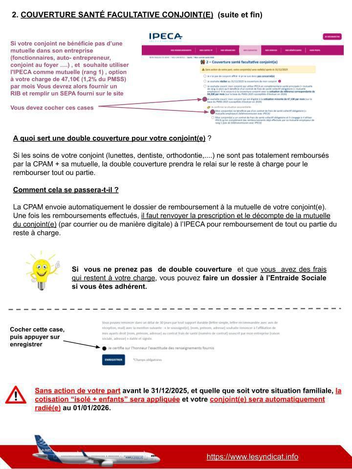 Mutuelle IPECA 2026 : le tuto de FO