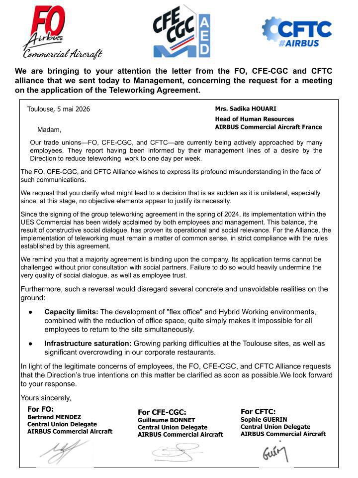 Télétravail : Attentes de clarifications / Teleworking: Awaiting clarification.