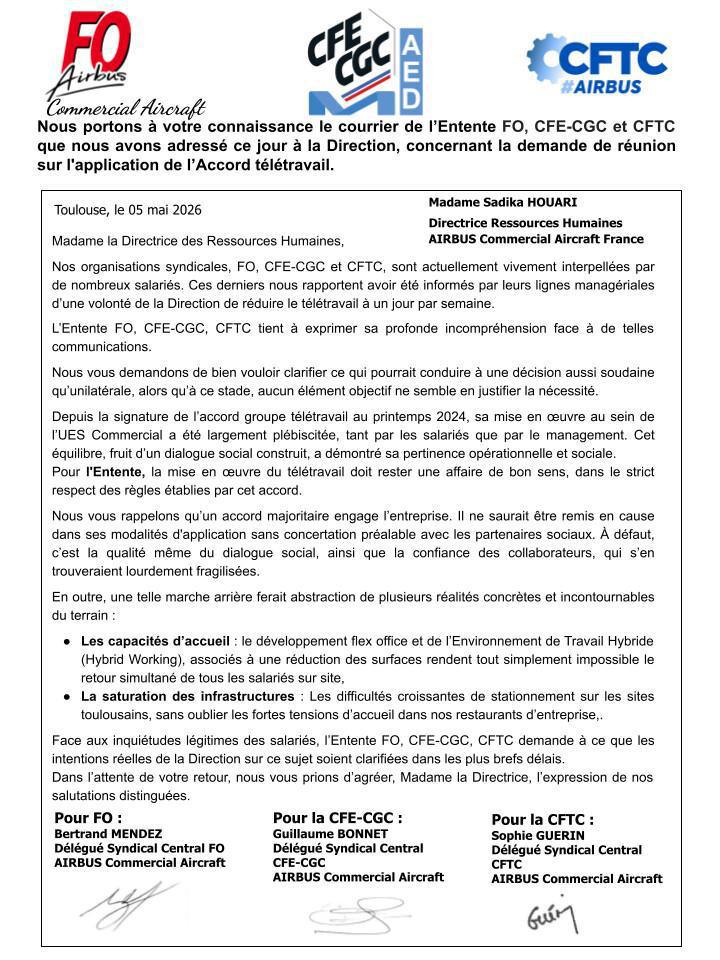 Télétravail : Attentes de clarifications / Teleworking: Awaiting clarification.