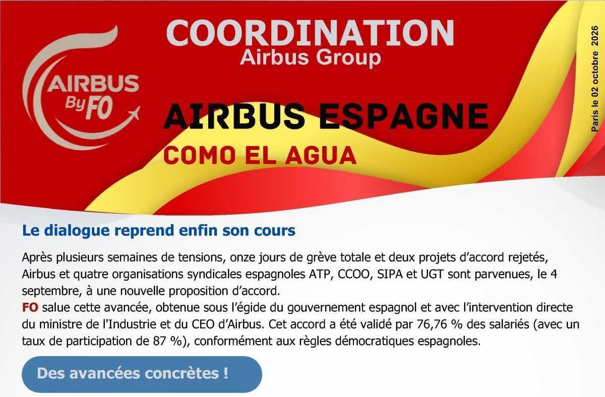 Airbus Espagne, le dialogue reprend enfin son cours