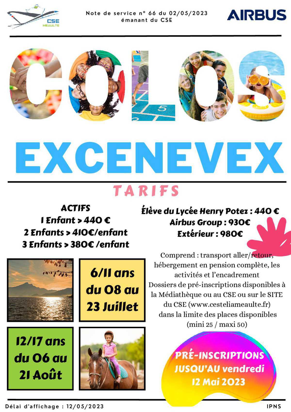 Colos Excenevex 2023