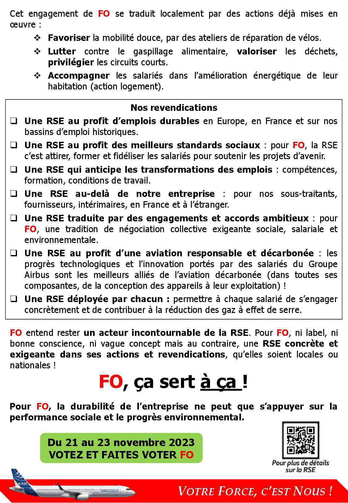 RSE notre vision de demain