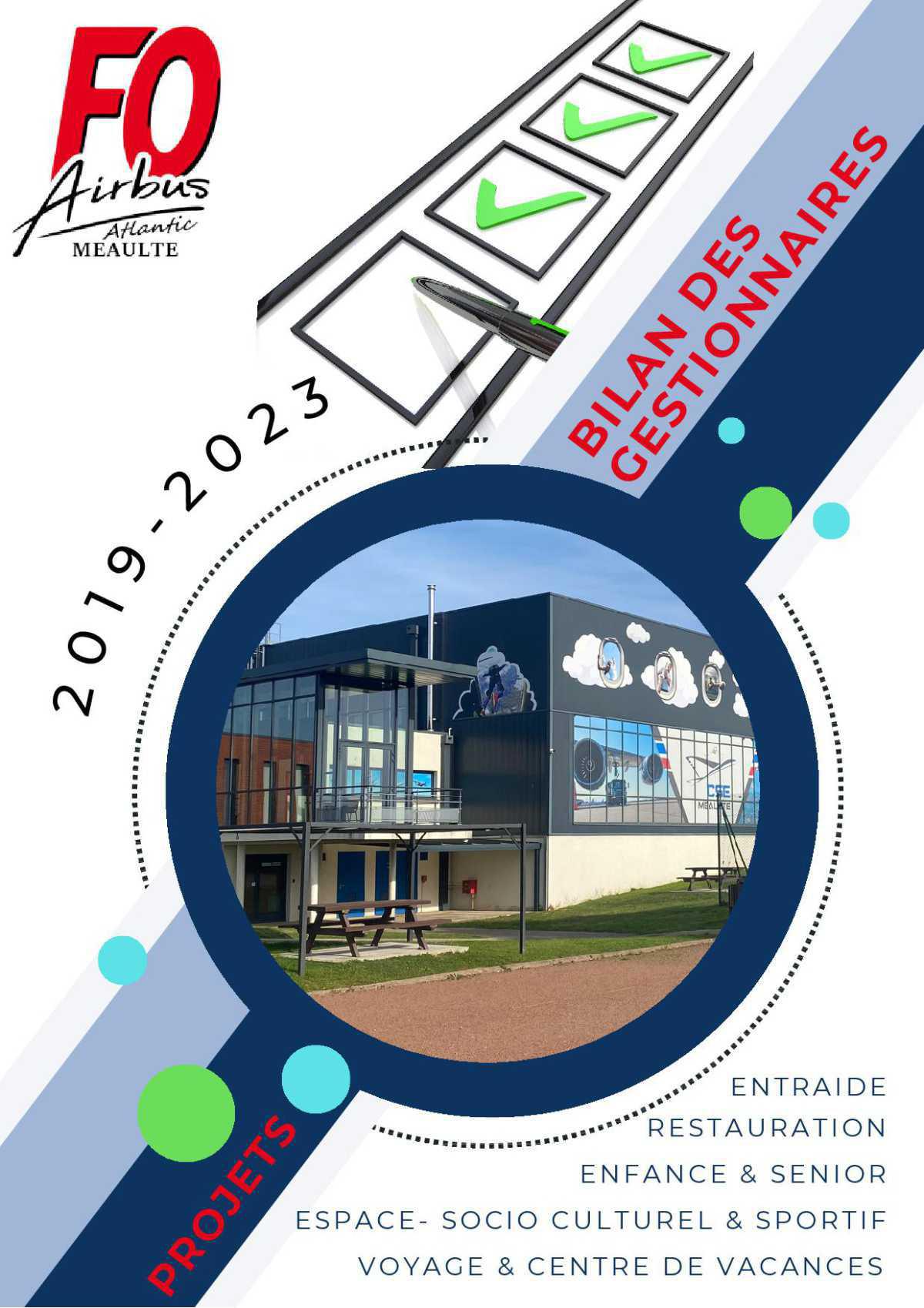 Bilan de la gestion FO de votre CSE