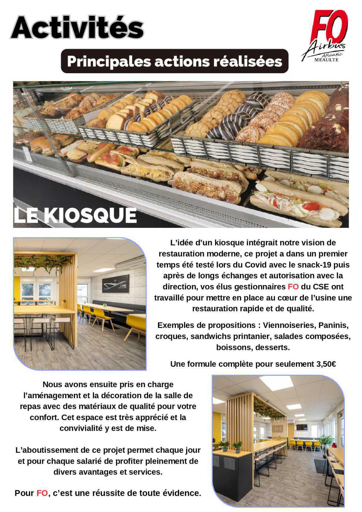 Bilan de la gestion FO de votre CSE