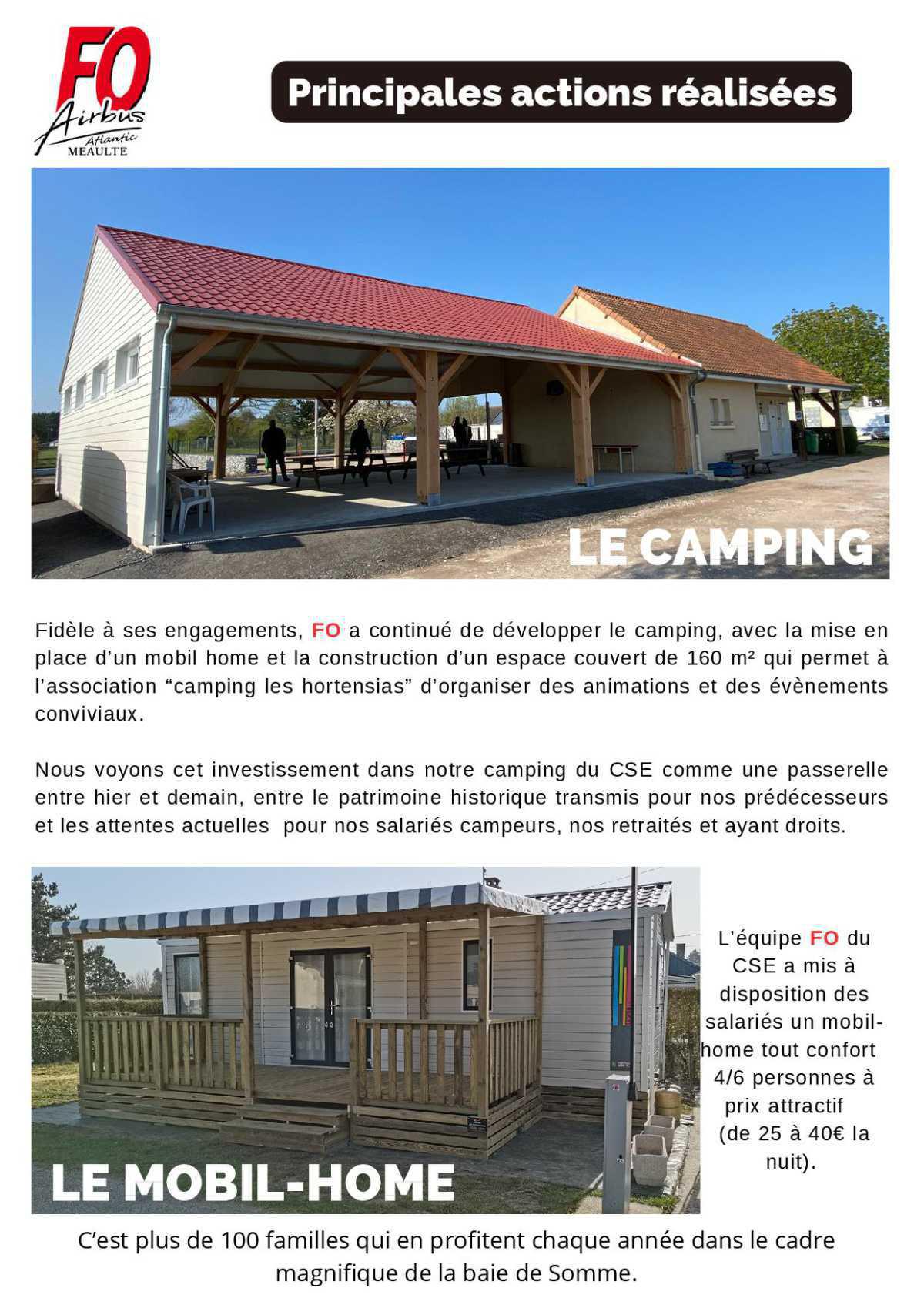 Bilan de la gestion FO de votre CSE