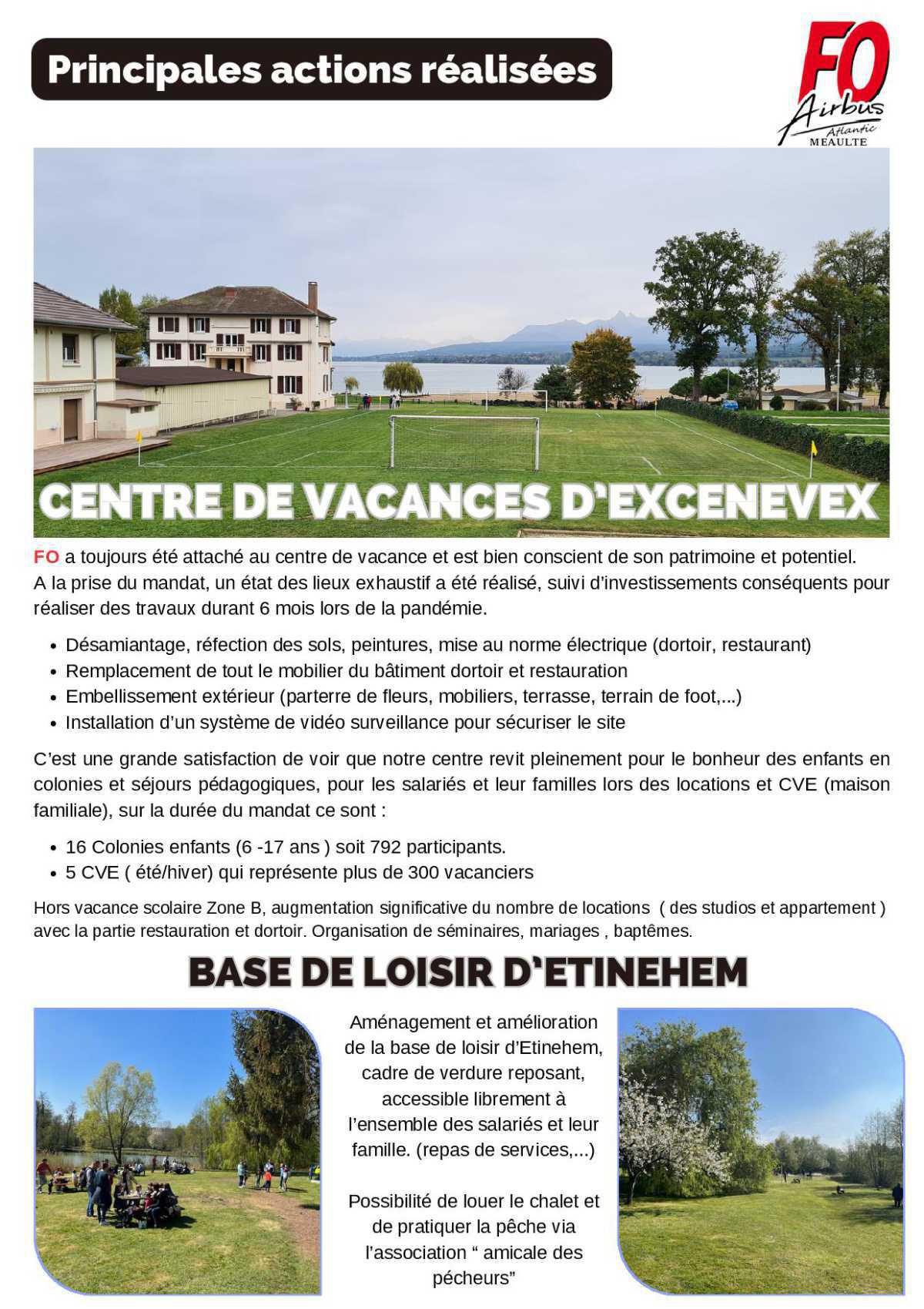 Bilan de la gestion FO de votre CSE