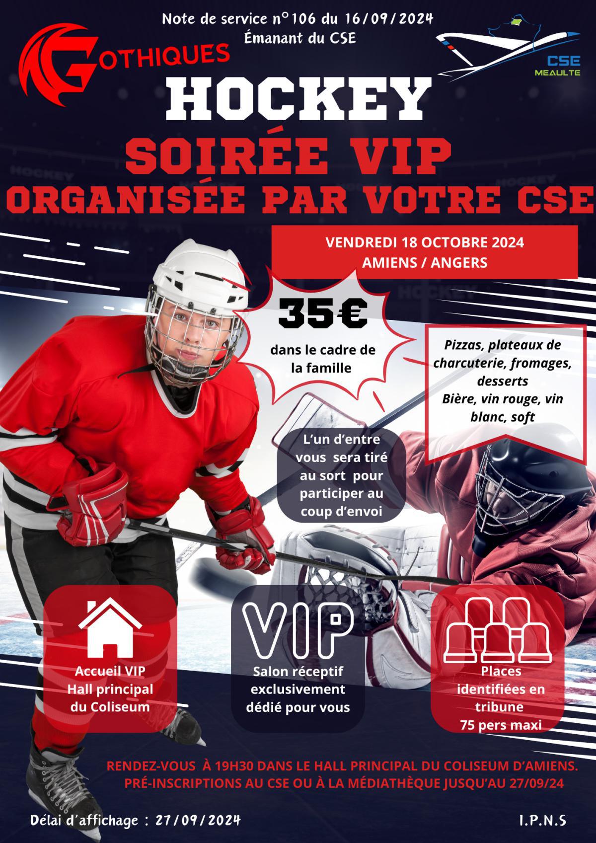 HOCKEY SOIREE VIP