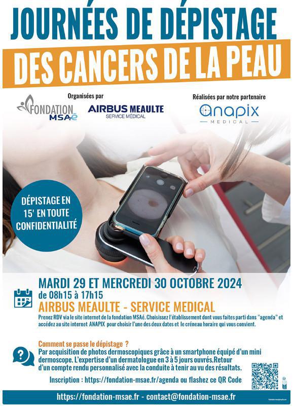 Journée de dépistage des cancers de la peau