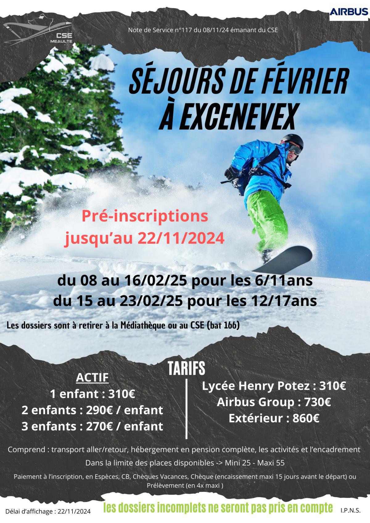 Séjour d'hiver Excenevex