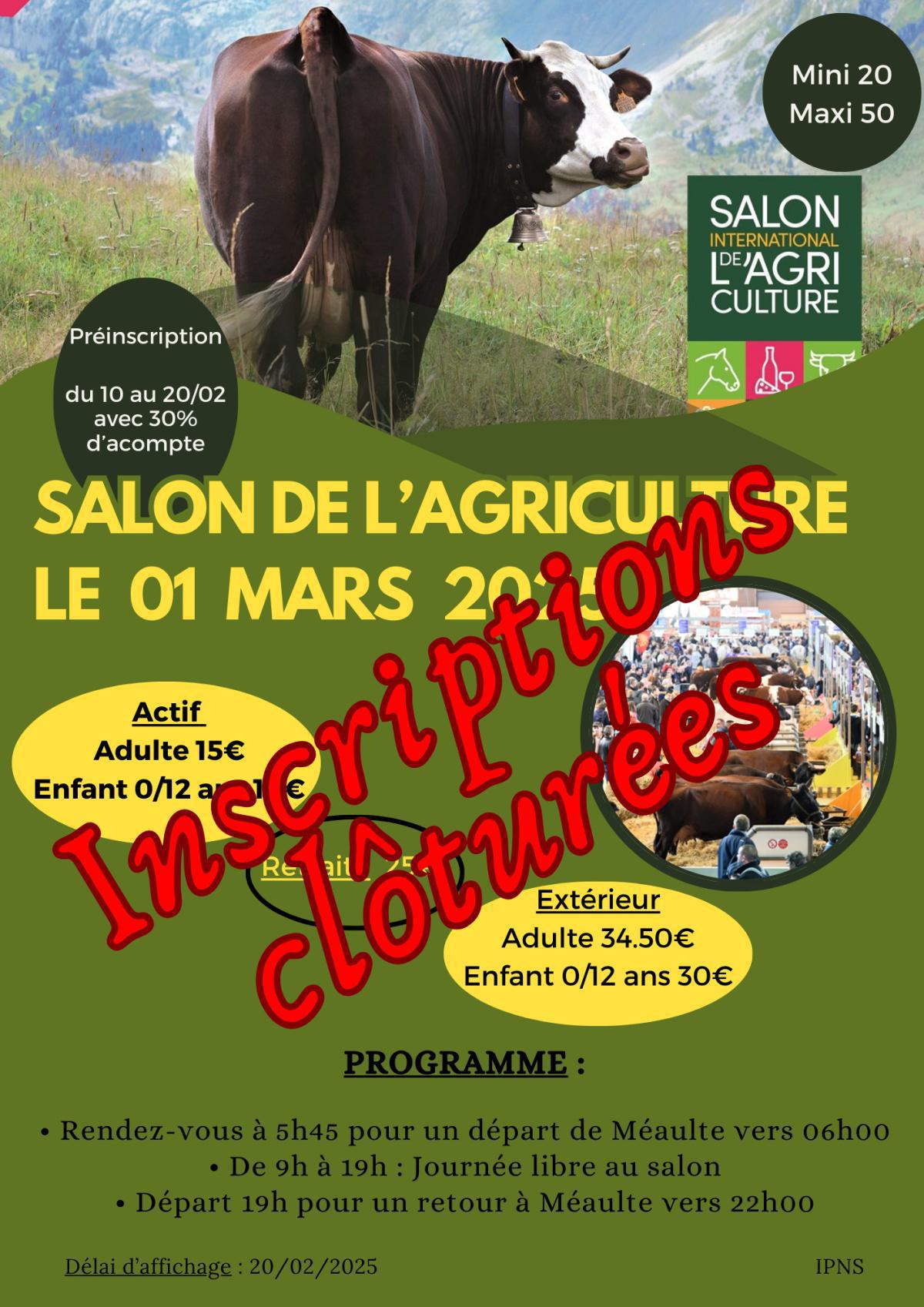 Sorties et Week-ends 2025 