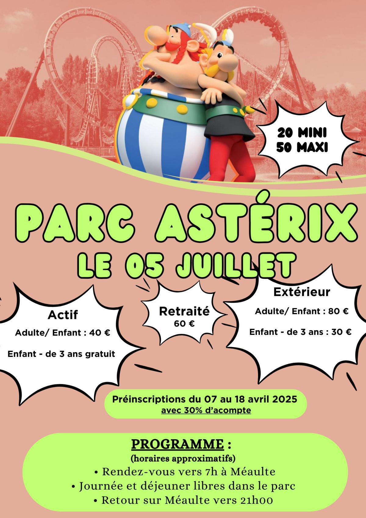Sorties et Week-ends 2025 