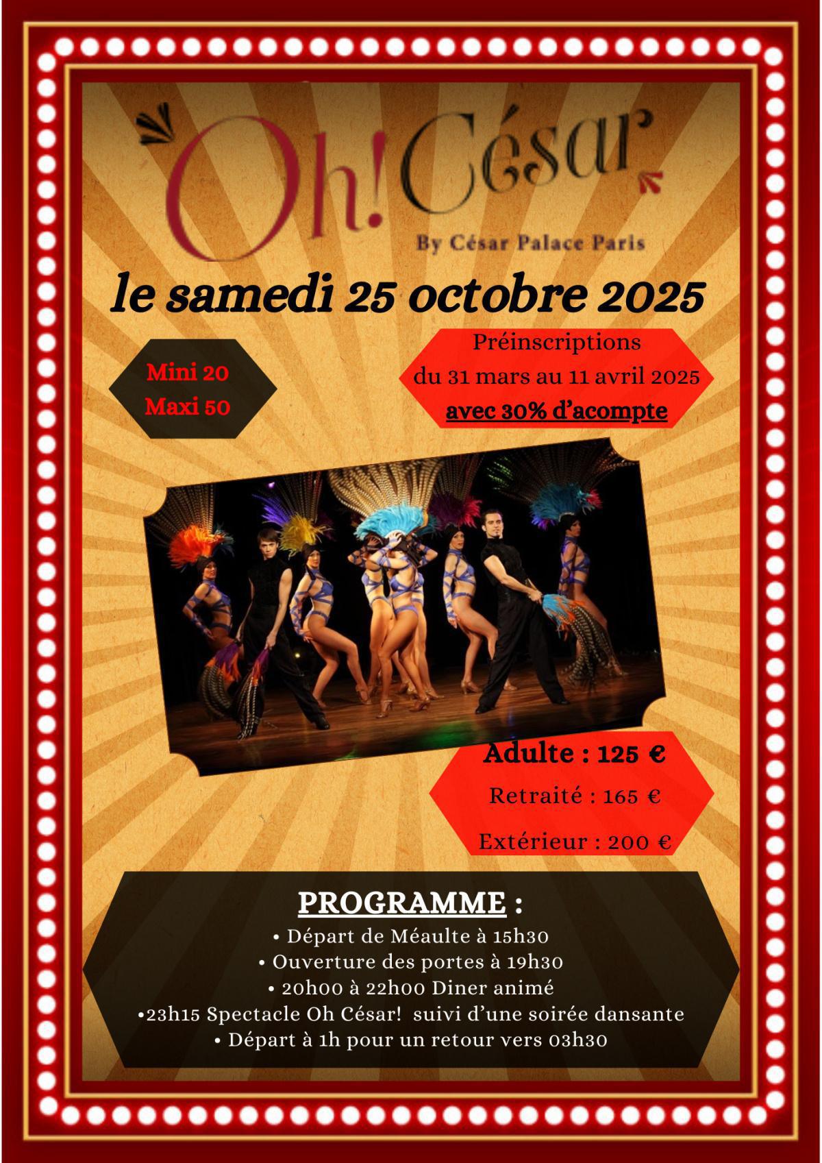 Sorties et Week-ends 2025 