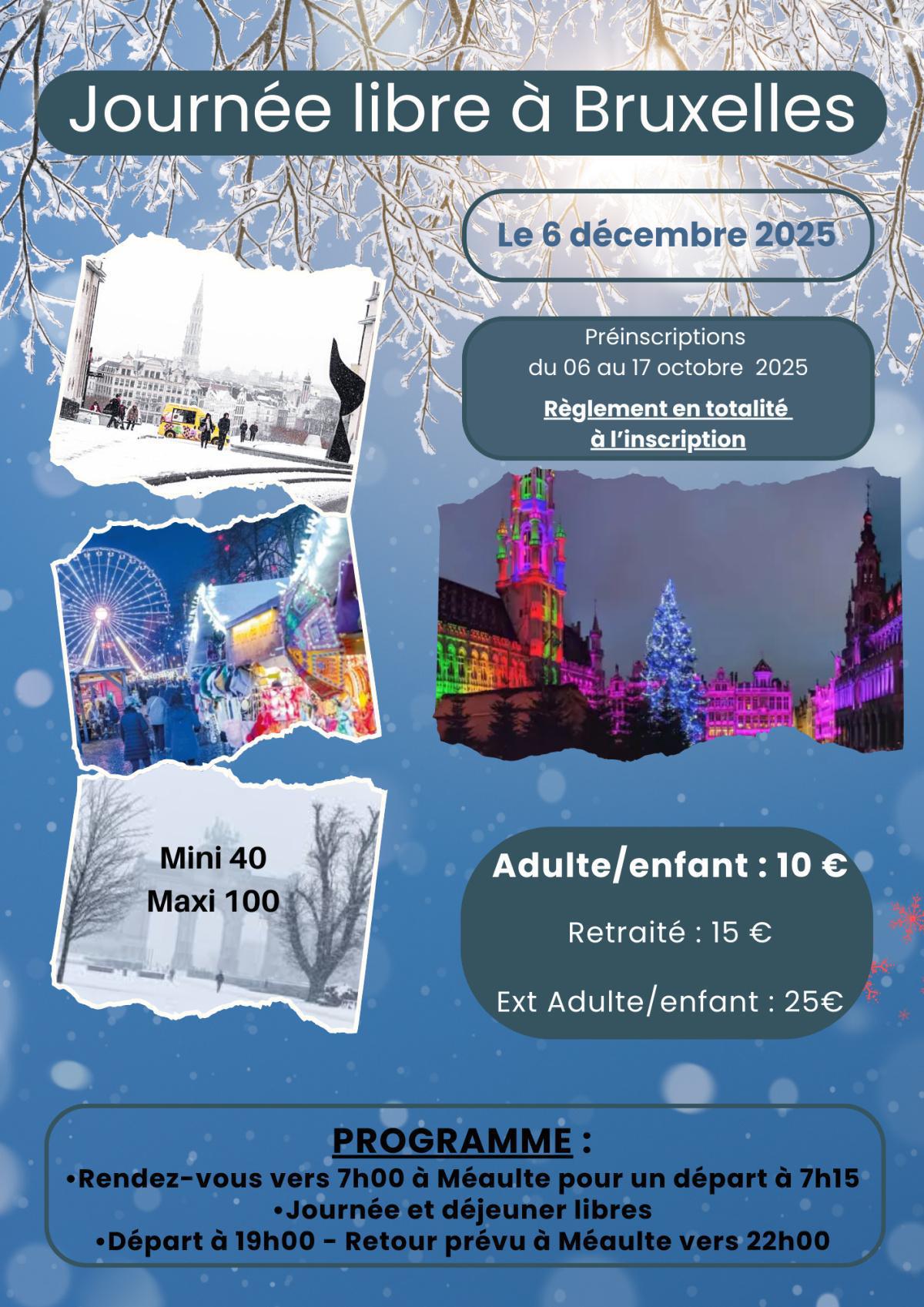 Sorties et Week-ends 2025 