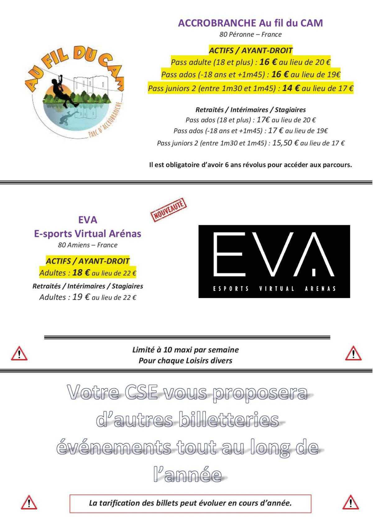 Billetterie