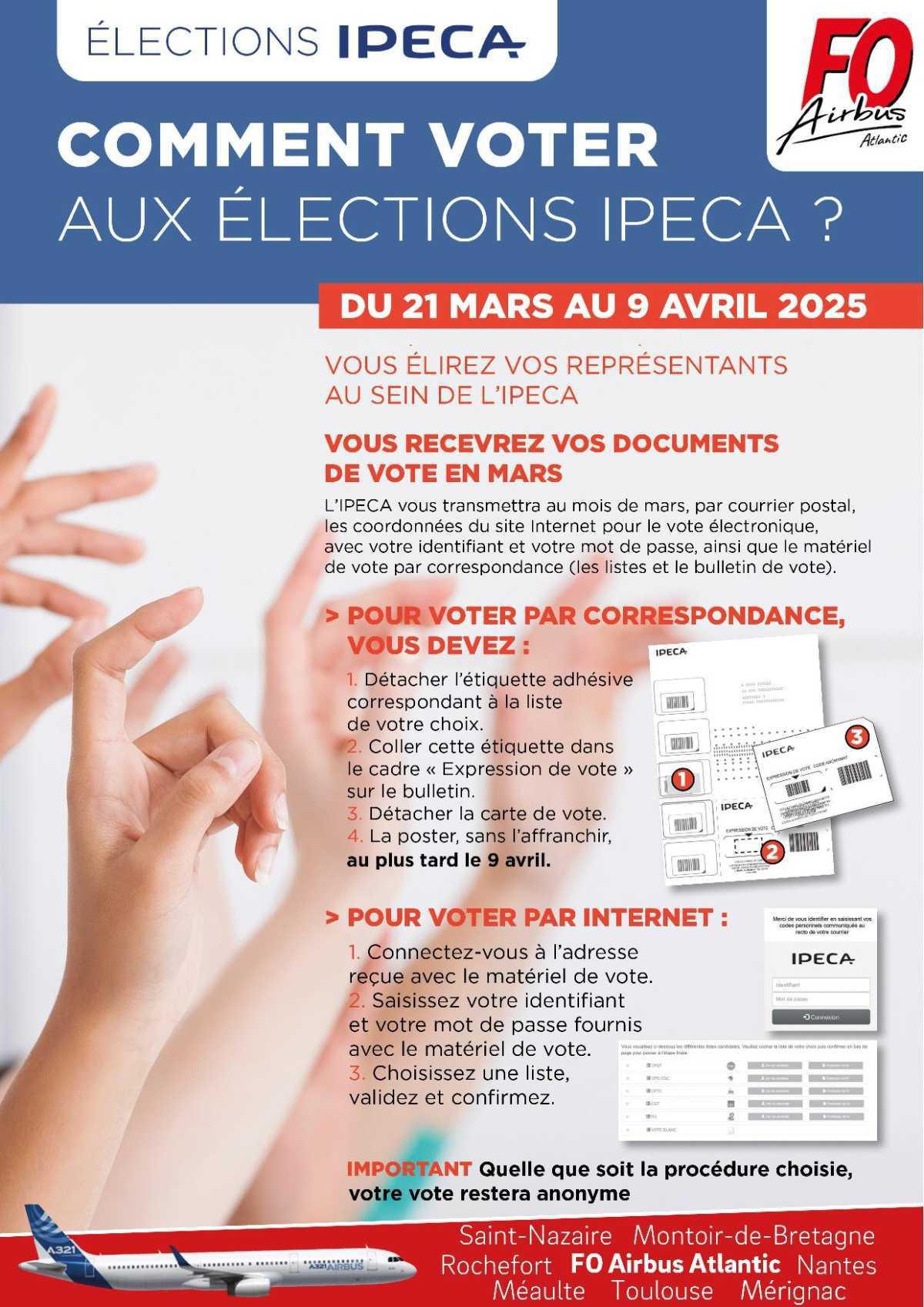 Election IPECA 2025 "les derniers jours pour voter!"📩