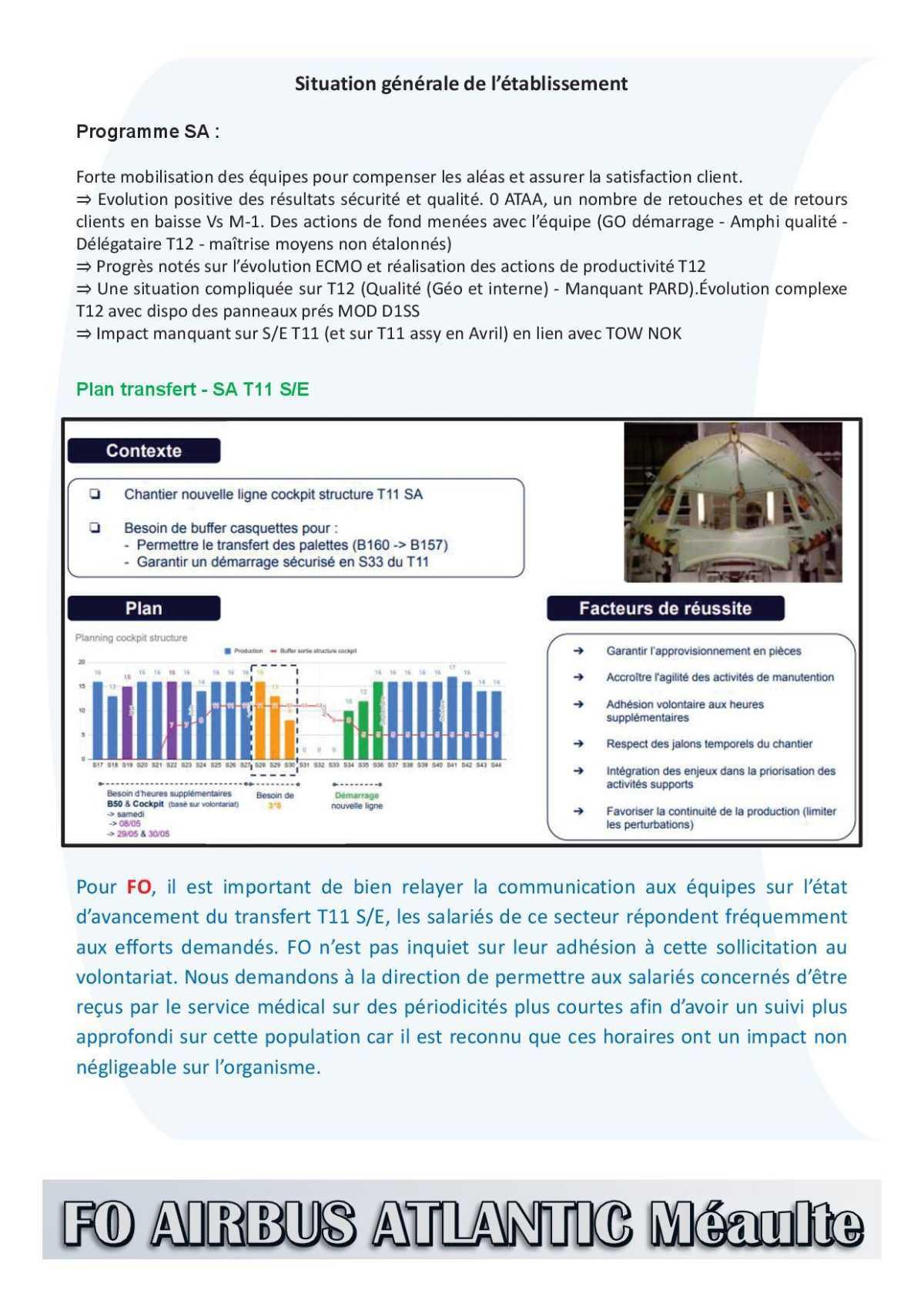 Compte rendu succinct du CSE-E du 30 avril 2025