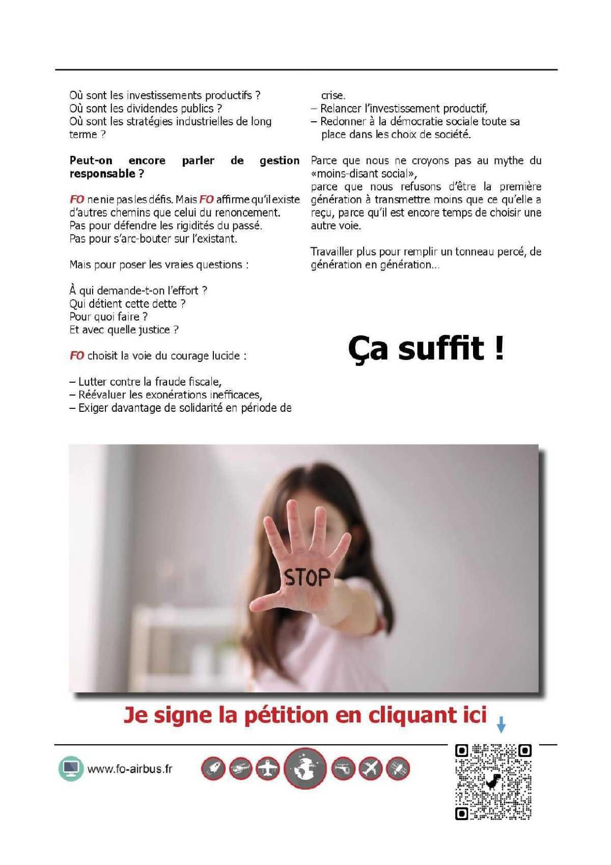Tract de la coordination FO : Tous Danaïdes !