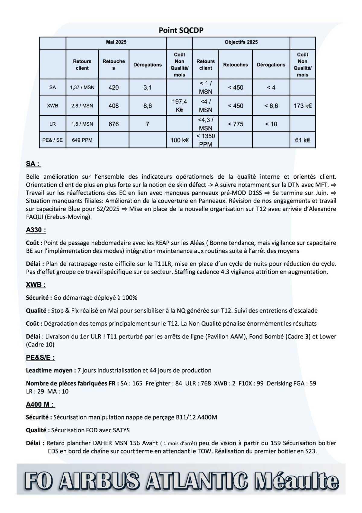 Compte rendu succinct du CSE-E du 26 juin 2025