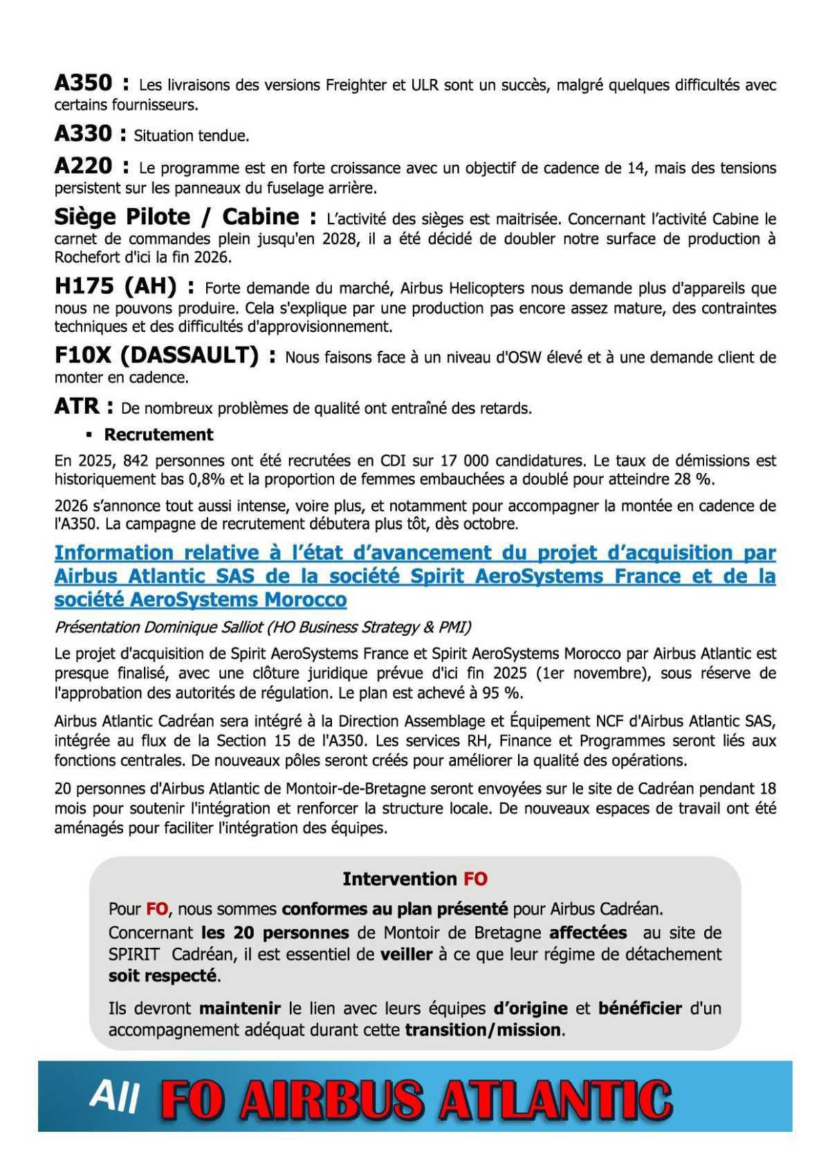 Compte rendu succinct du CSE-C du 18 septembre 2025