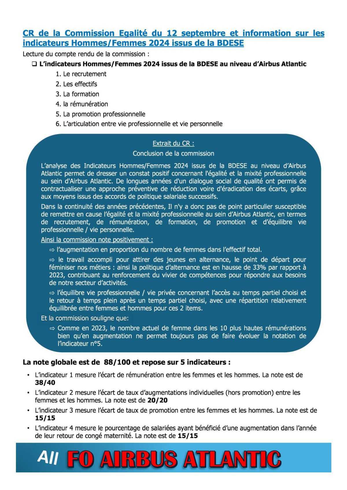 Compte rendu succinct du CSE-C du 18 septembre 2025