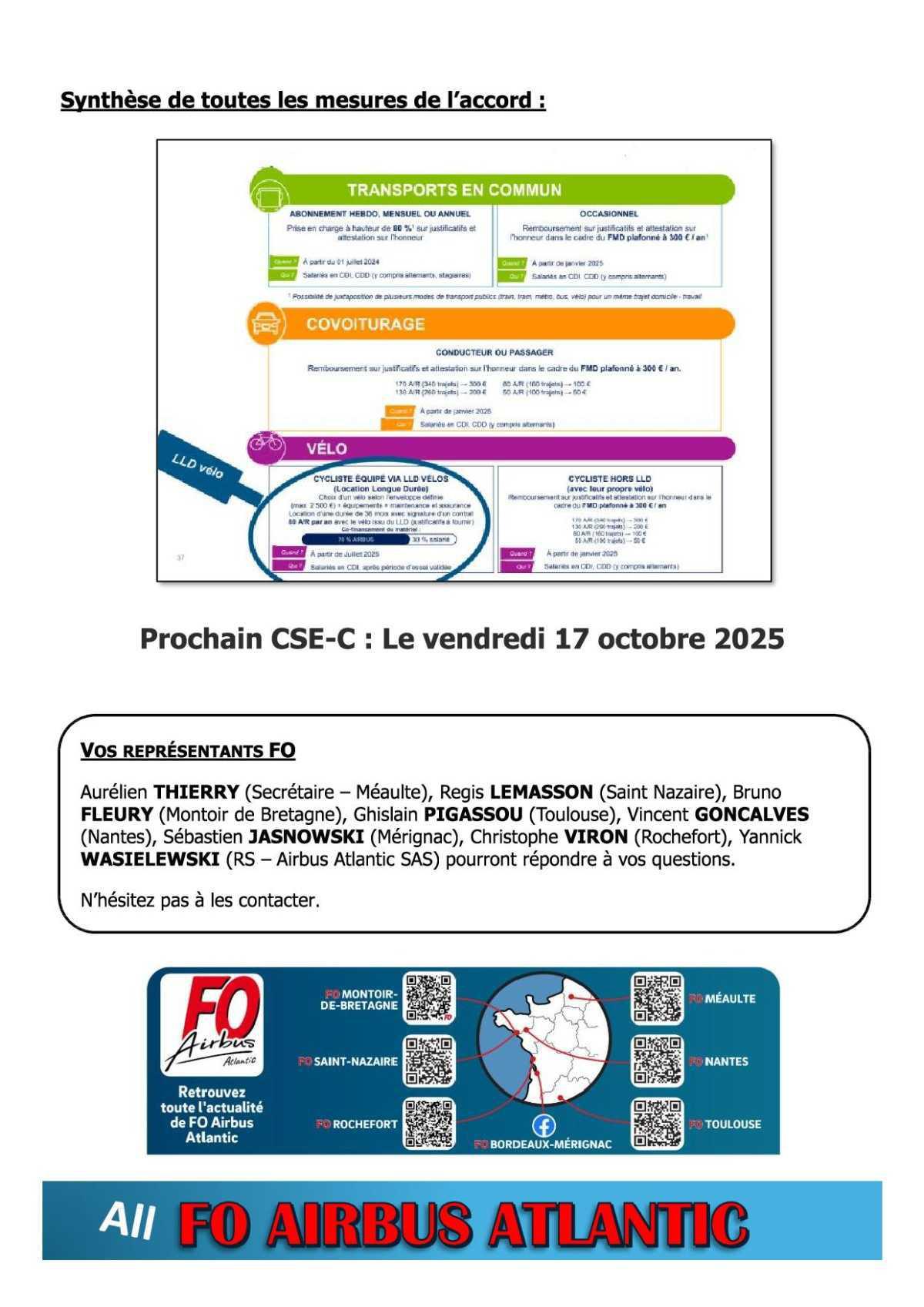 Compte rendu succinct du CSE-C du 18 septembre 2025