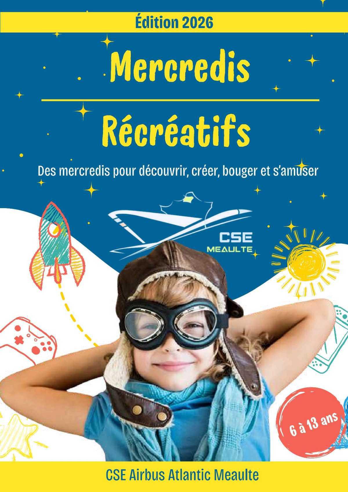 Catalogue des Mercredis Récréatifs 2026