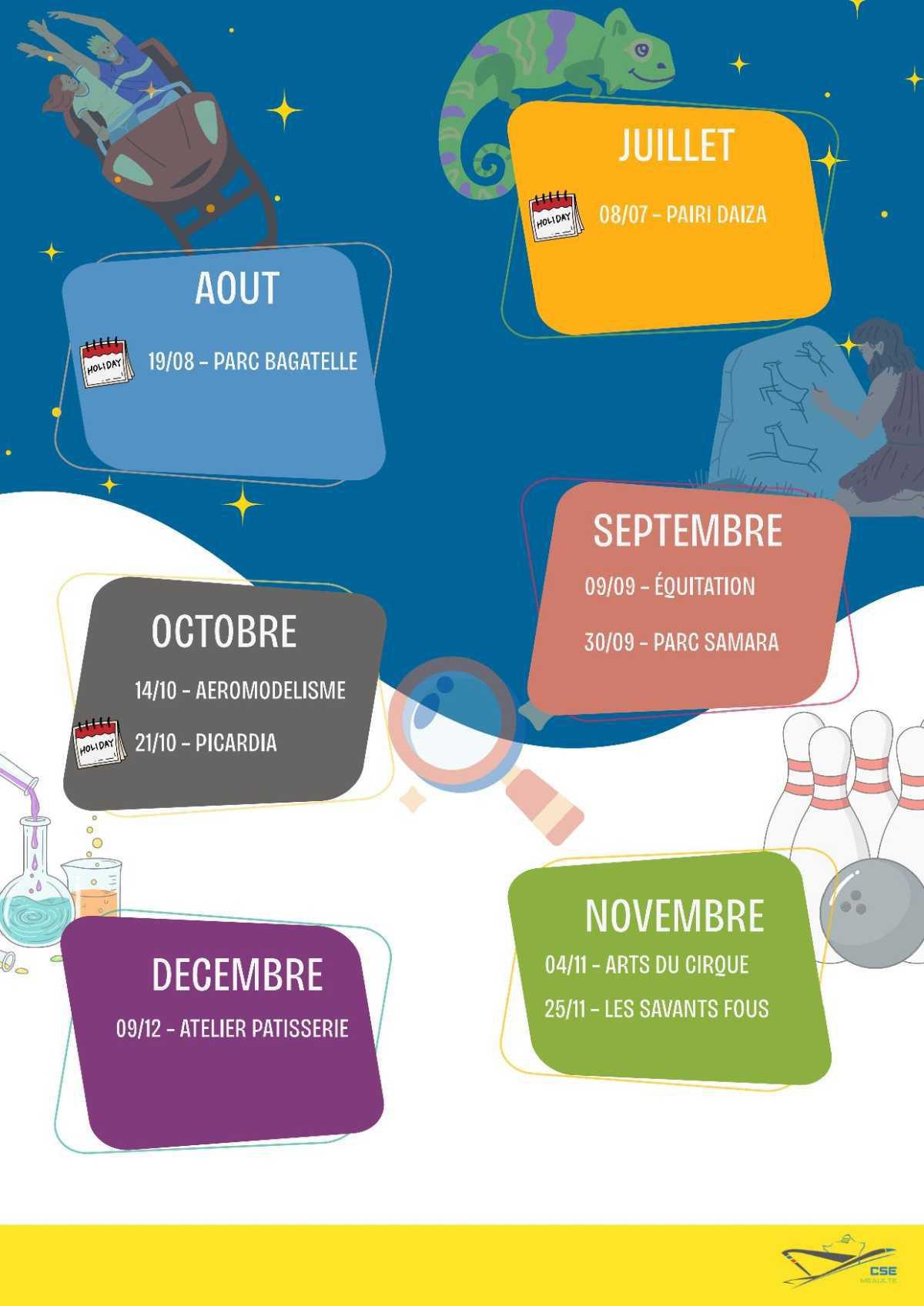 Catalogue des Mercredis Récréatifs 2026