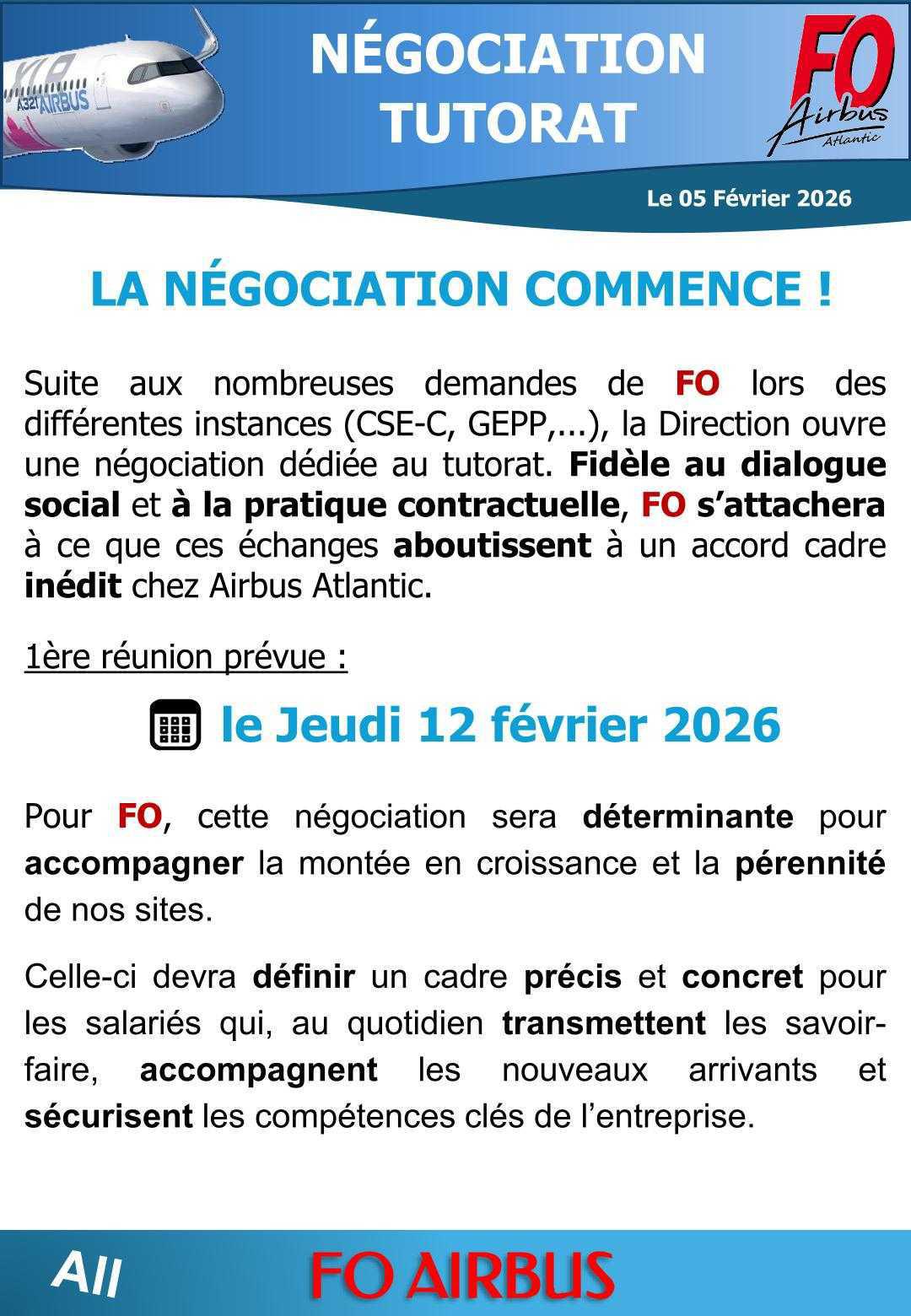 Négociation Tutorat