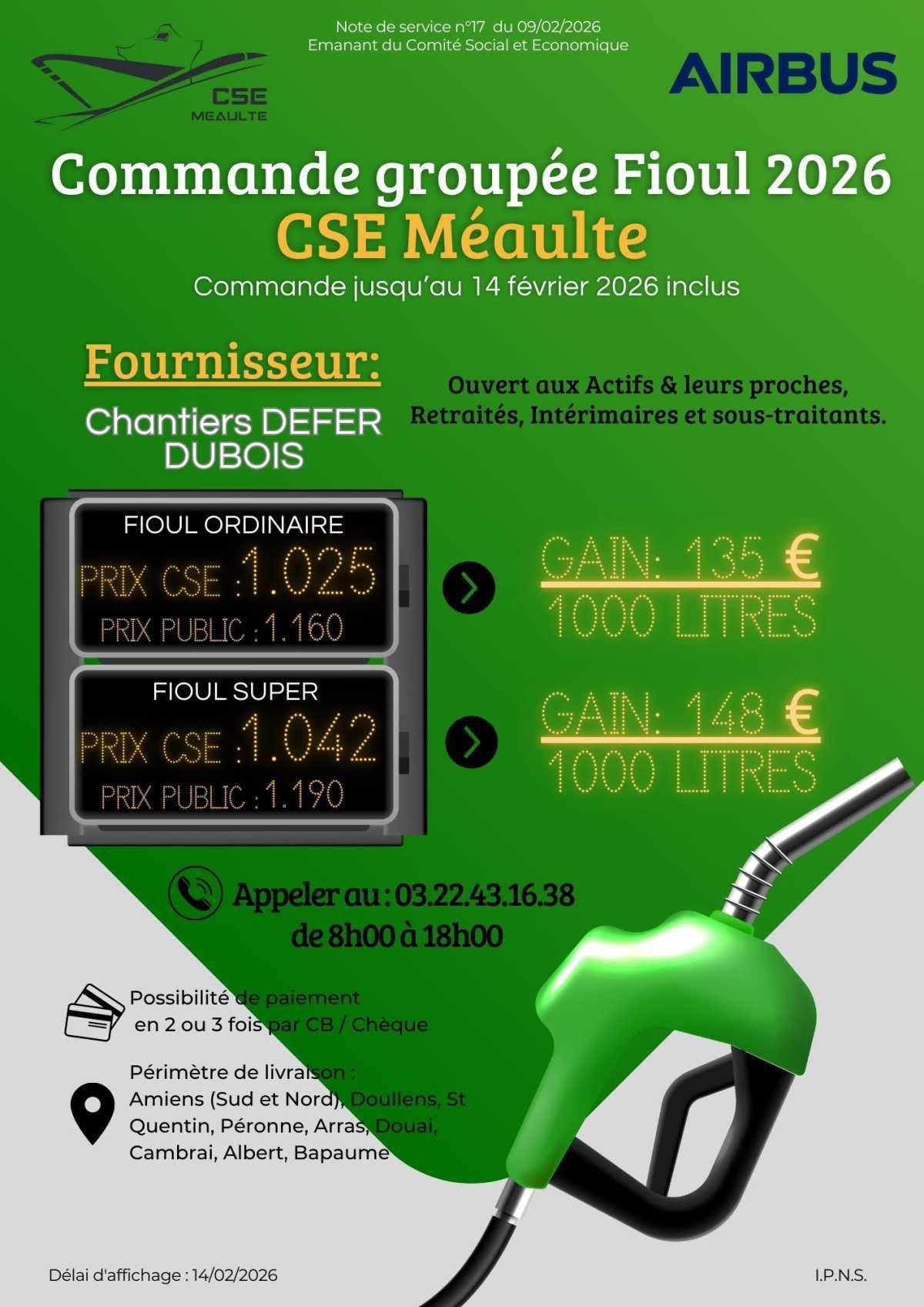 Commande groupée "Fioul 2026"