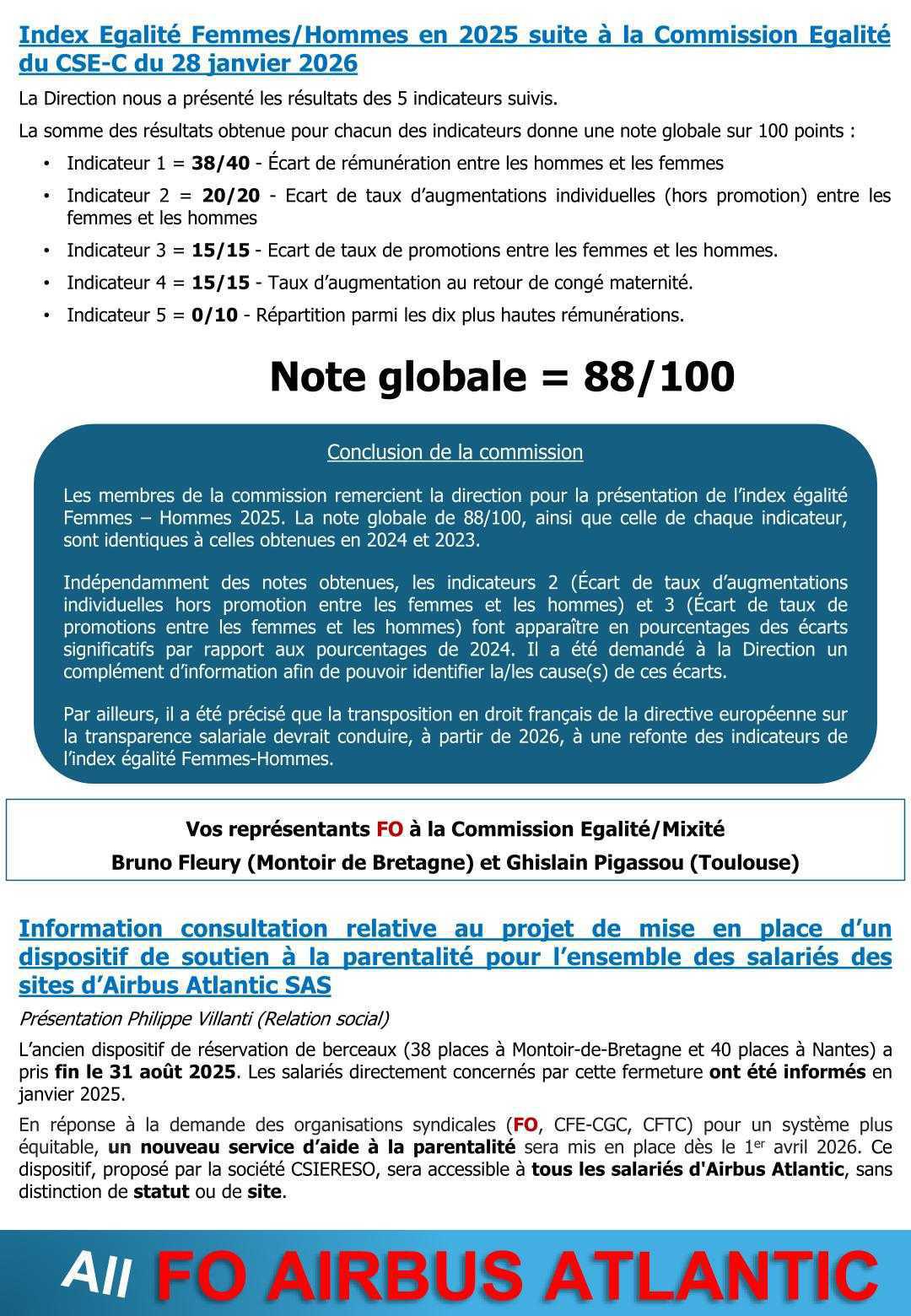 CR succinct du CSE-C de février 2026