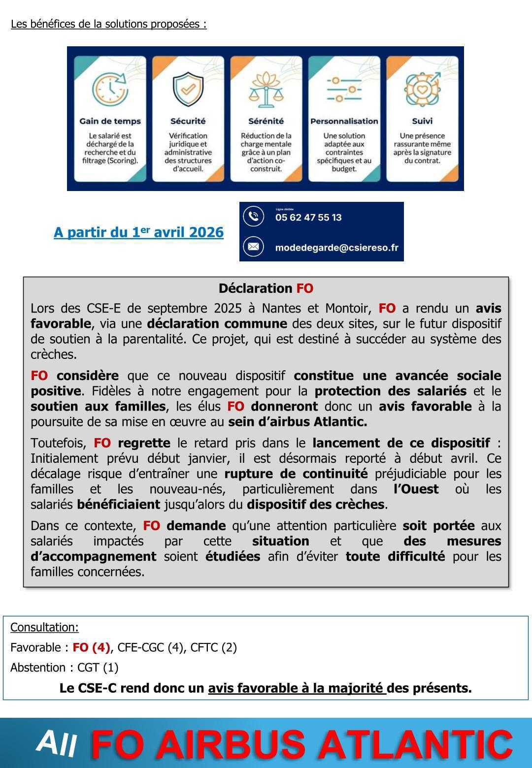 CR succinct du CSE-C de février 2026