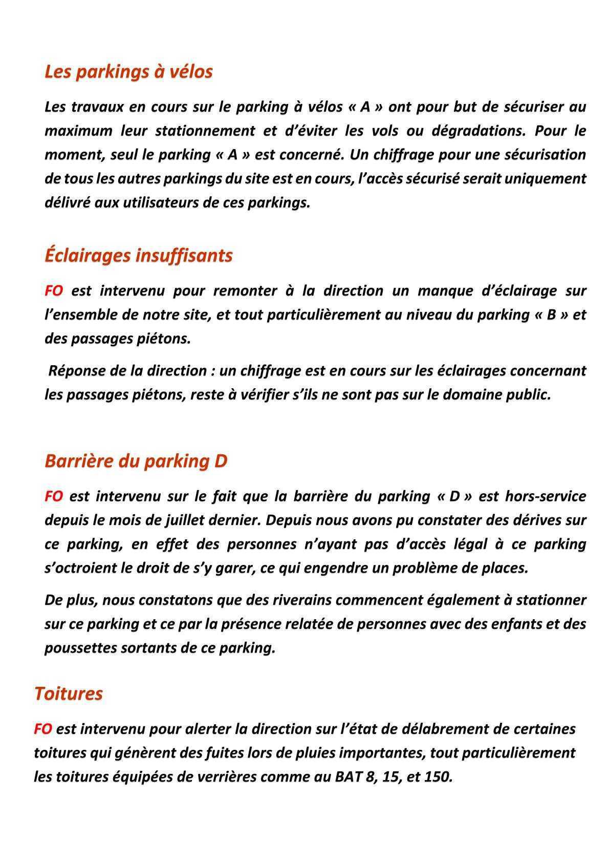 Compte rendu succinct du CSSCT du 11 février 2026