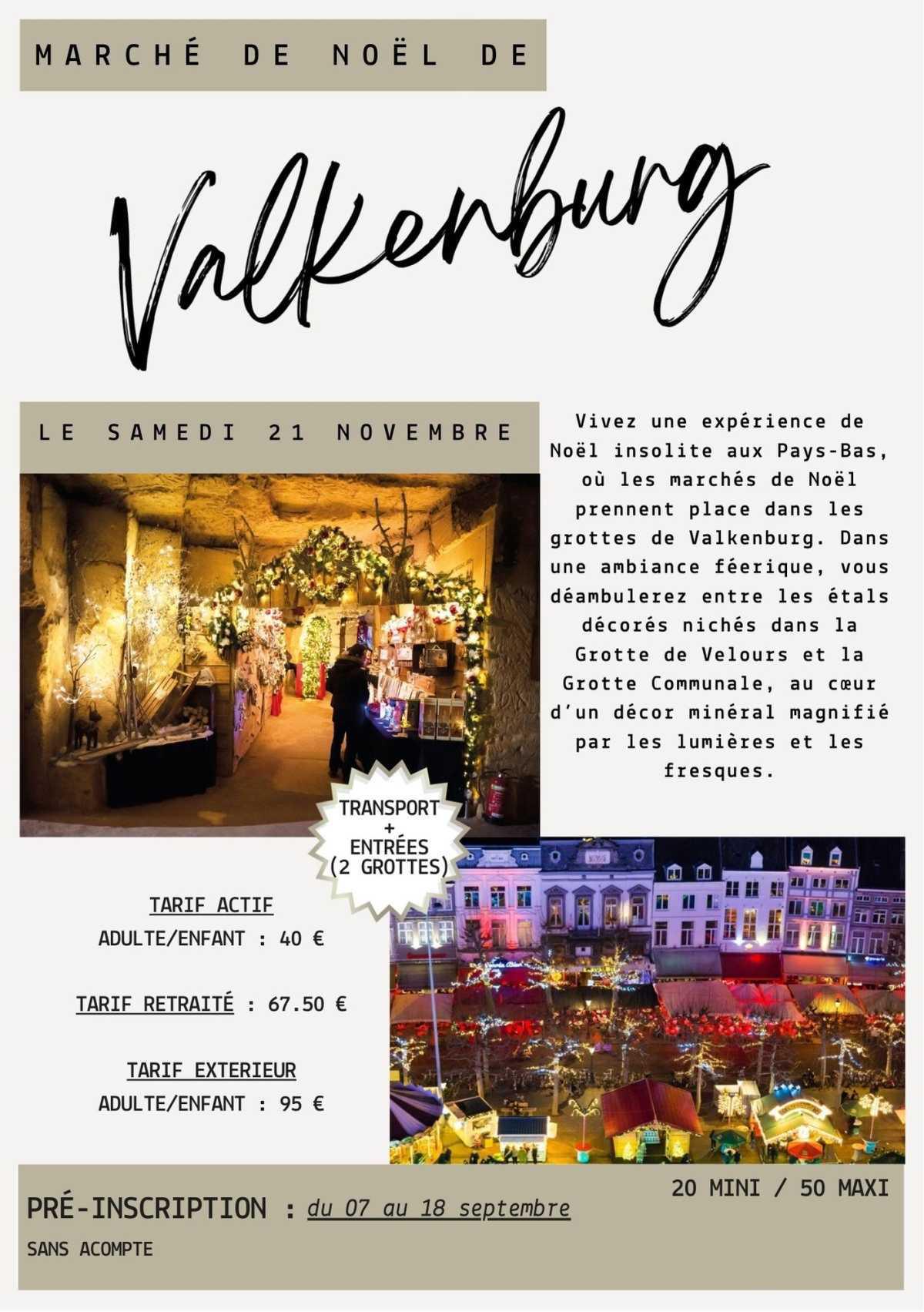 Catalogue Sorties & Week-ends 2026