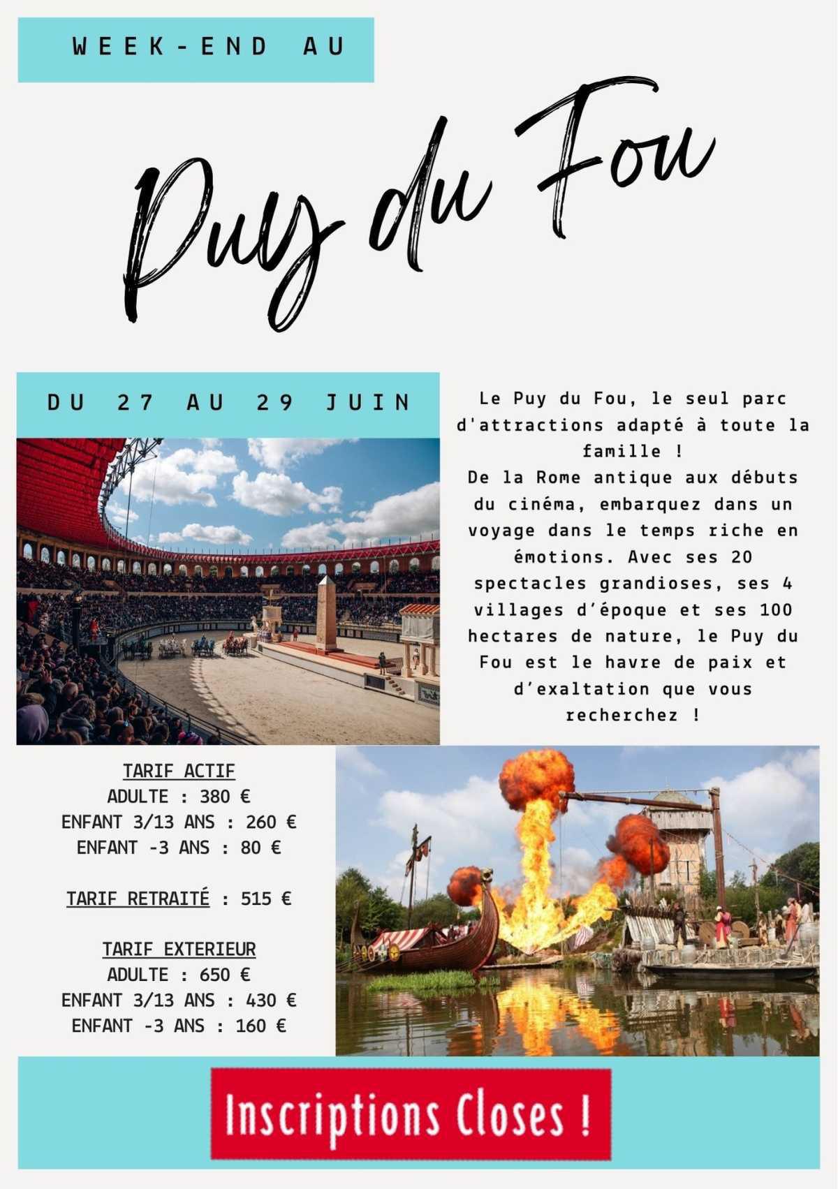 Catalogue Sorties & Week-ends 2026