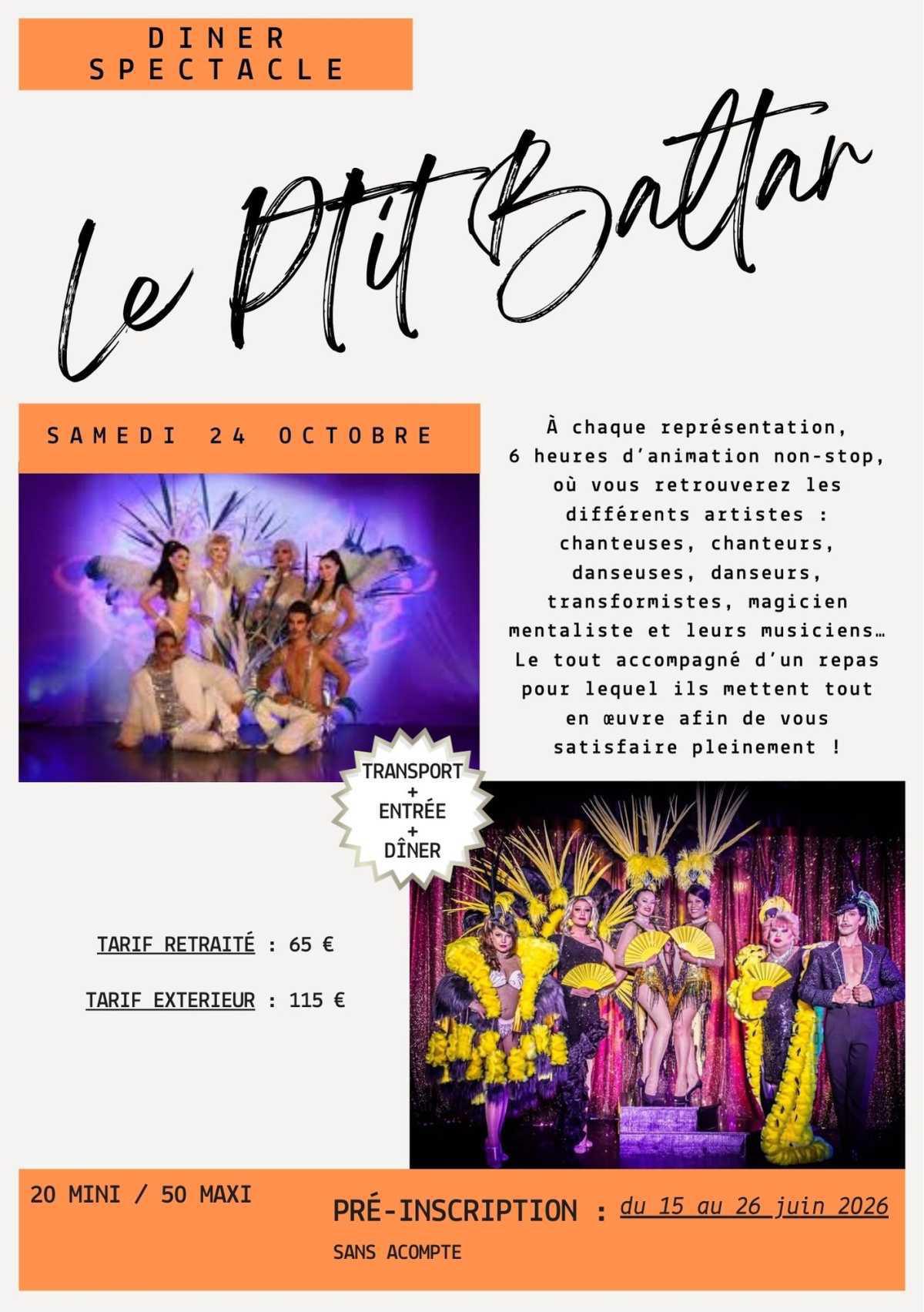 Catalogue Sorties & Week-ends 2026