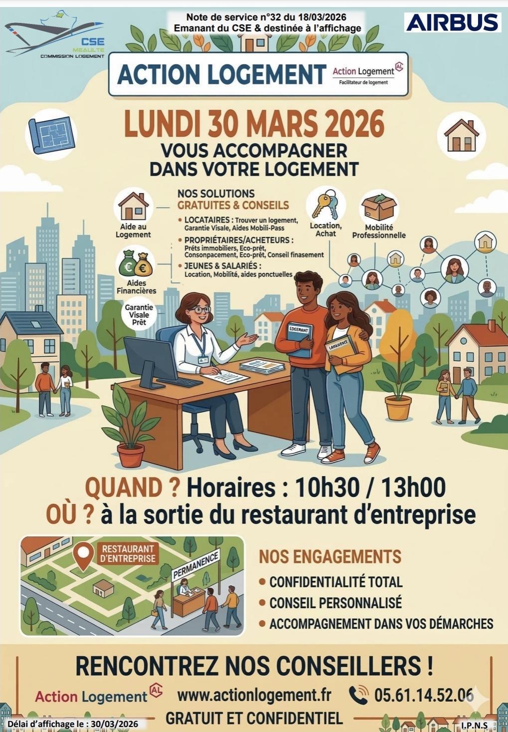 Rencontrer vos conseillers "Action Logement"