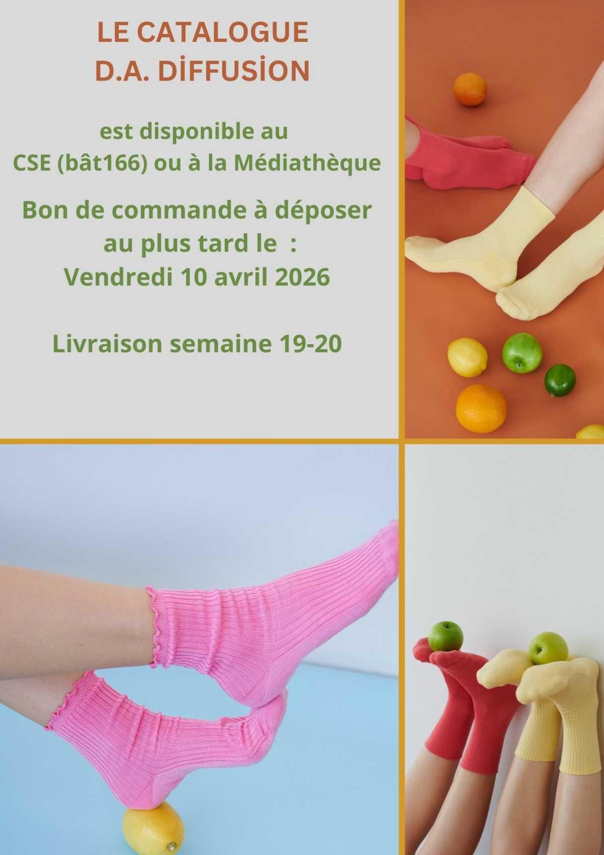 Catalogue D.A diffusion disponible