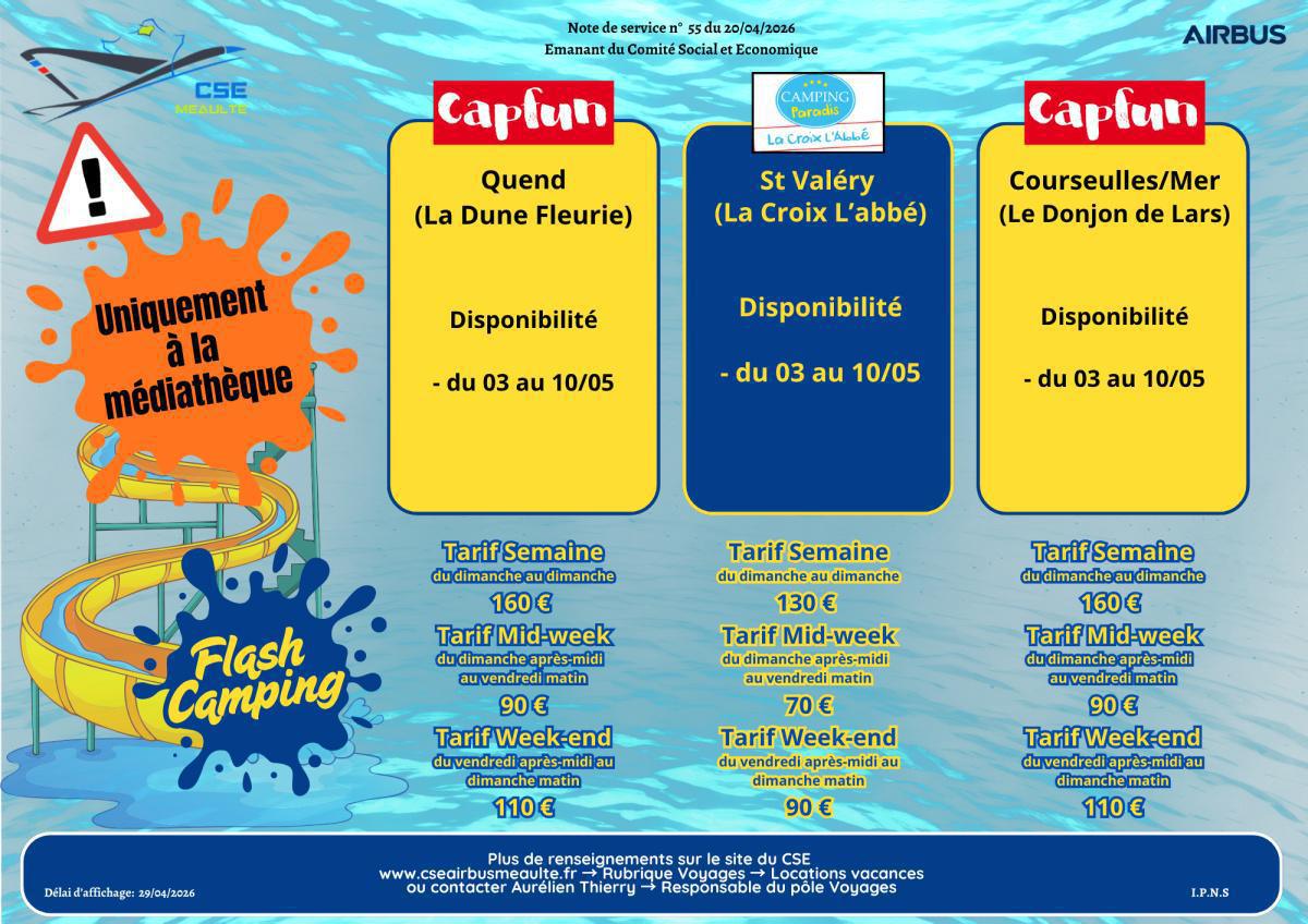 Promo "Camping"