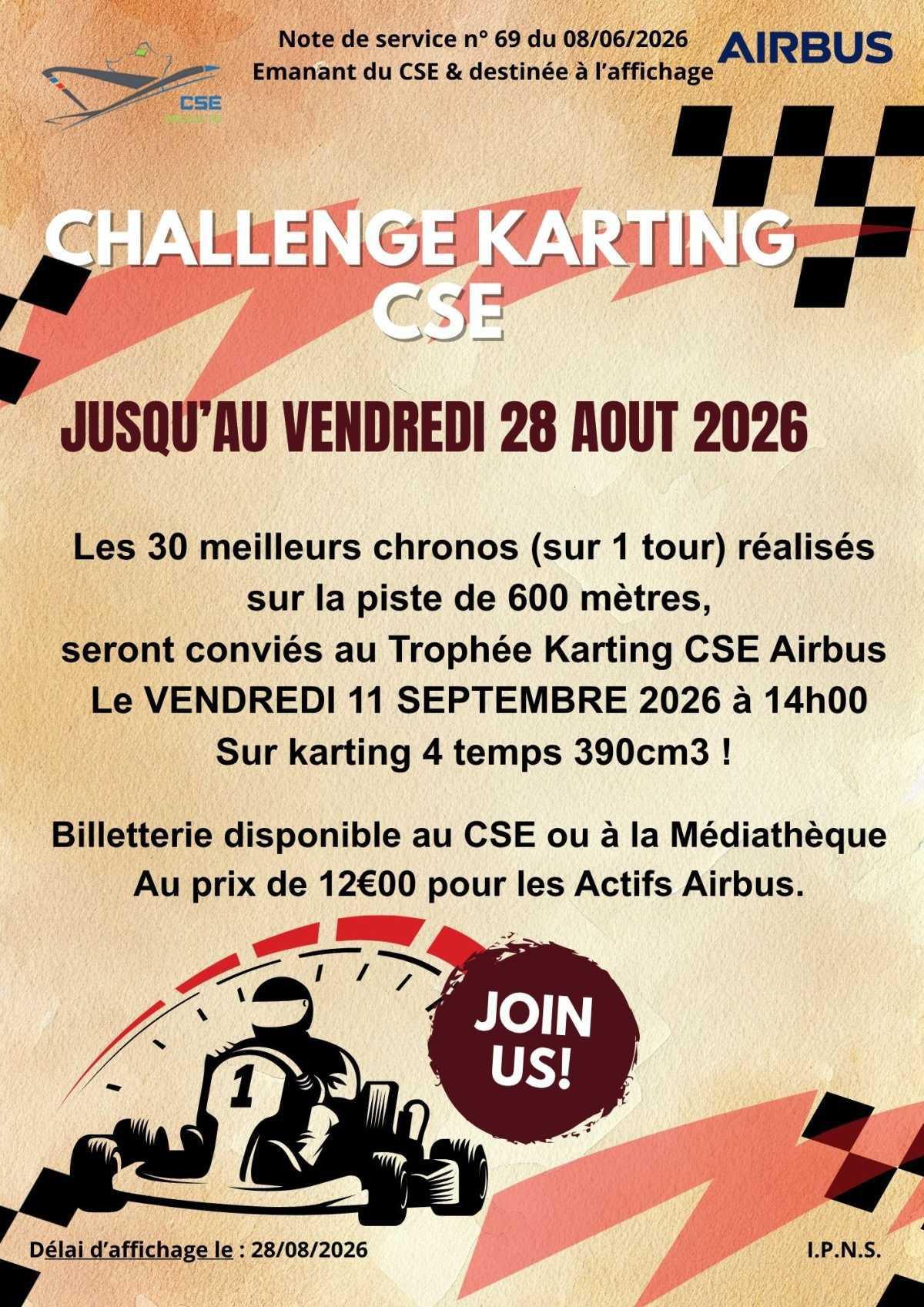 Challenge Karting CSE