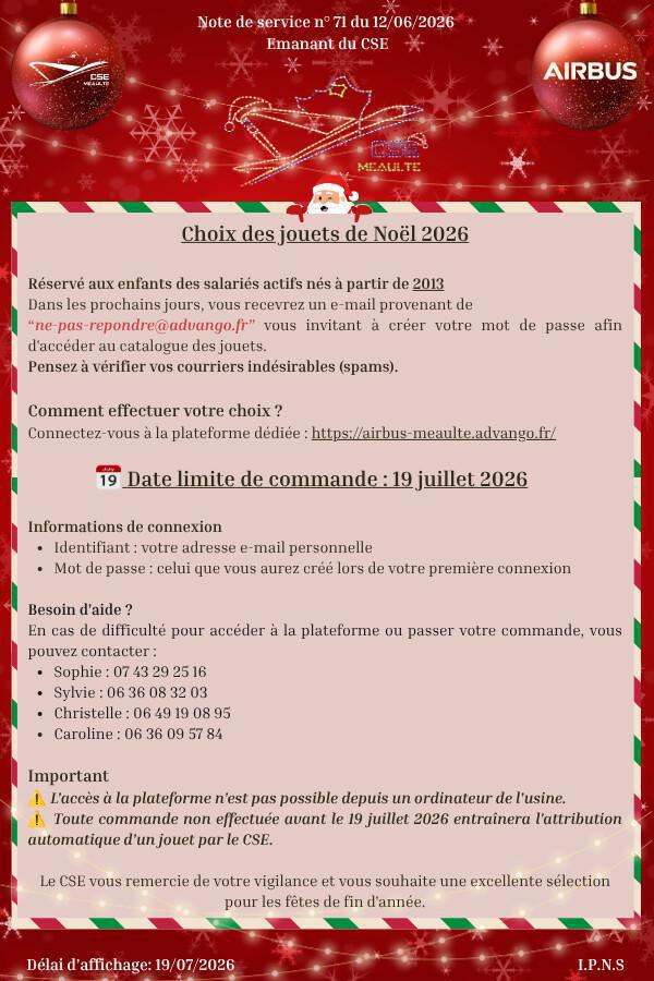 Jouets de Noël 2026