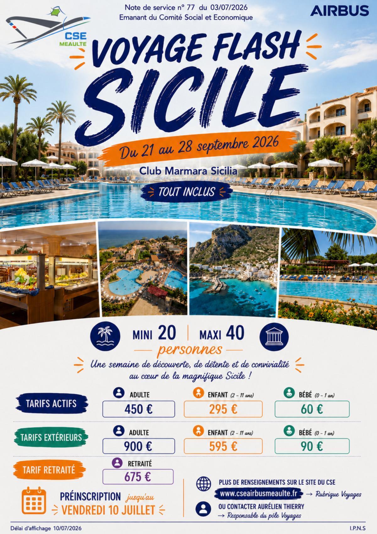 Voyage Flash "Sicile"
