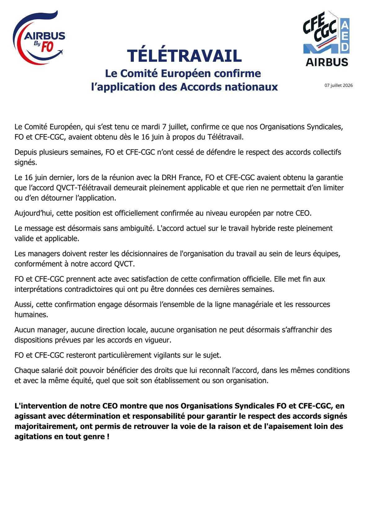 Télétravail